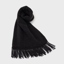 【カシミヤ混】無地ストール