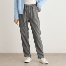 【日本製】カシミヤ混ストレッチパンツ