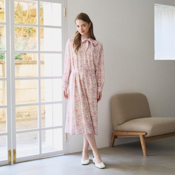 [�}���C]�yWEB����^�l�b�N���{����O���^M�QLL 3�T�C�Y�z�G���@�����K�� ���h�E �X�v���C�������s�[�X/���[�� �A�V�����C�iLAURA ASHLEY�j �s���N�i175�j