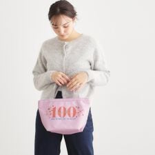 【100個限定】ローラ アシュレイ生誕100周年記念ロゴ トートバッグ
