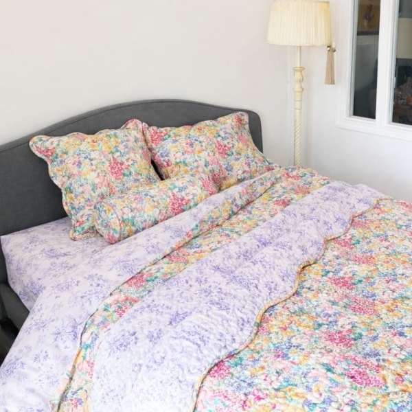 70周年セレブレーティングプリント】【ダブル】チューリップス柄