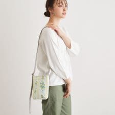 ロザリーナ ストライプ柄 ミニ ショルダー