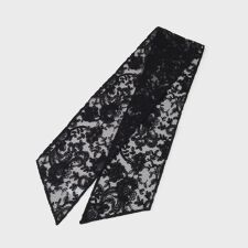 レース剣先ロングスカーフ