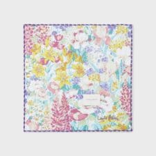 エヴァリンガムメドウ柄プリントタオルハンカチ