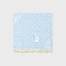 ミモザヘムドットタオルハンカチ