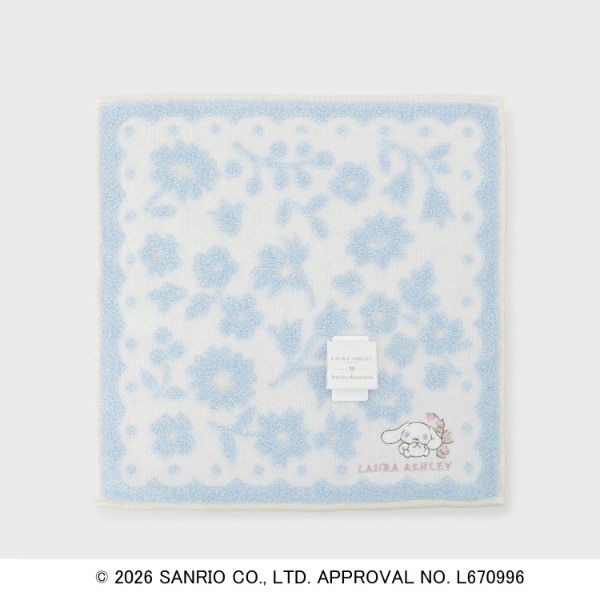 タオルハンカチ シナモロール 小花 | ローラ アシュレイ(LAURA ASHLEY