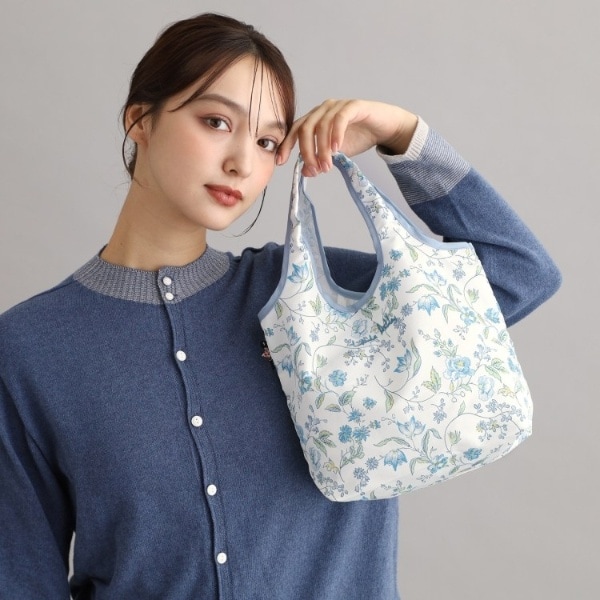 アーシャ柄 パッカブル トートバッグ S | ローラ アシュレイ(LAURA