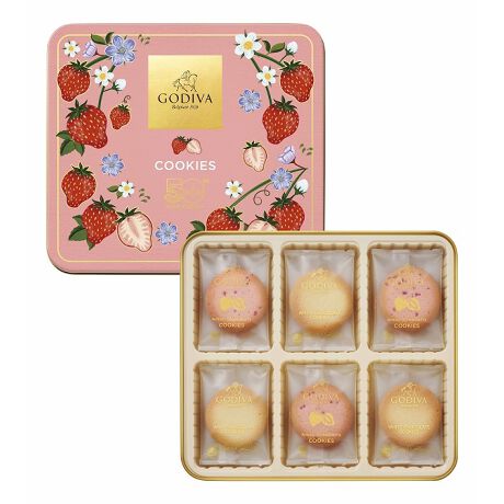 あまおう苺クッキーアソートメント 18枚入 ゴディバ Godiva ファッション通販 マルイウェブチャネル