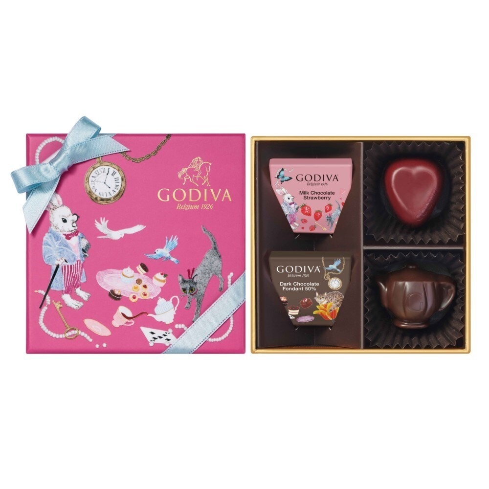 [�}���C]�y�S�f�B�o�z�A���X�̃e�B�[�p�[�e�B �A�\�[�g�����g 4����/�S�f�B�o�iGODIVA�j