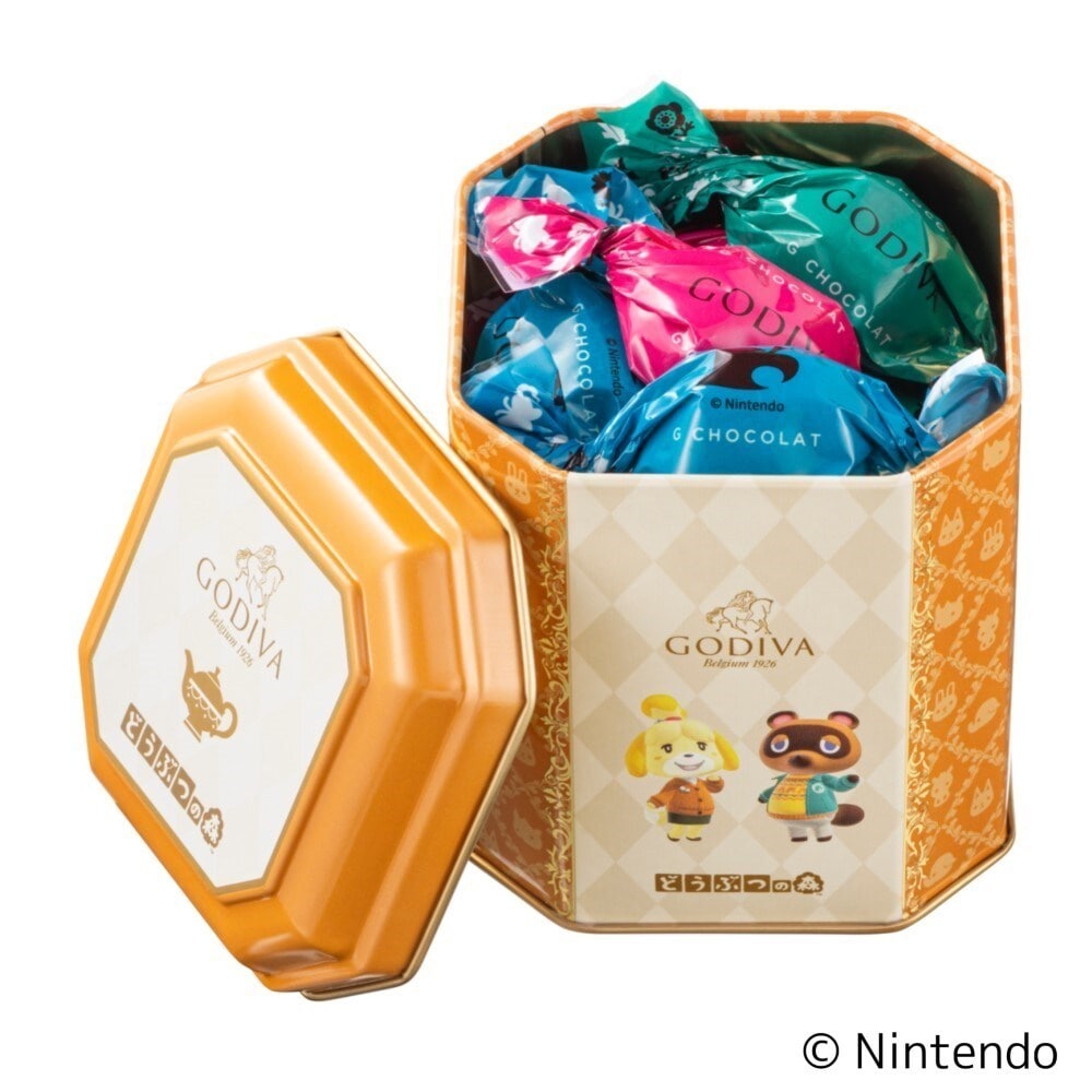 ゴディバ】ゴディバ meets どうぶつの森 G ショコラ アソートメント 6
