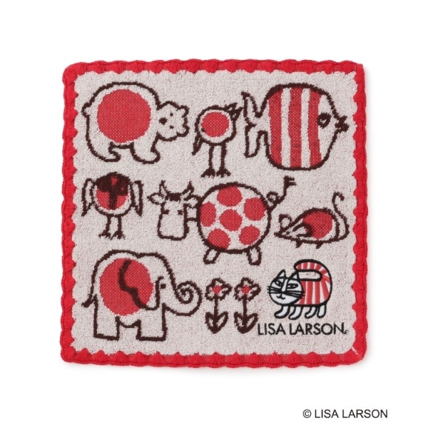 LISA LARSON リサ ラーソン ワンズテラス 正規取扱店 ベイビーマイキー ミニタオル 送料無料キャンペーン?