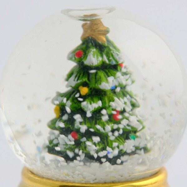 日本正規品 スノードーム タイムズスクエアとクリスマスツリー 121 ガラス App Zen Com