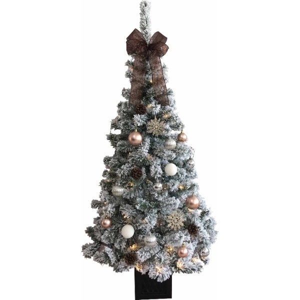 クリスマスツリー リース 150cm スノー ワンズテラスのセット商品です 