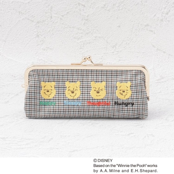 ディズニー 『クマのプーさん』 がま口刺繍ペンケース BOLD＆TRUE