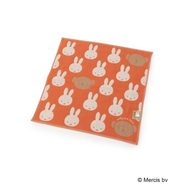 ◇Dick Bruna miffy 三重ガーゼハンカチ ミッフィー＆ボリス | ワンズ