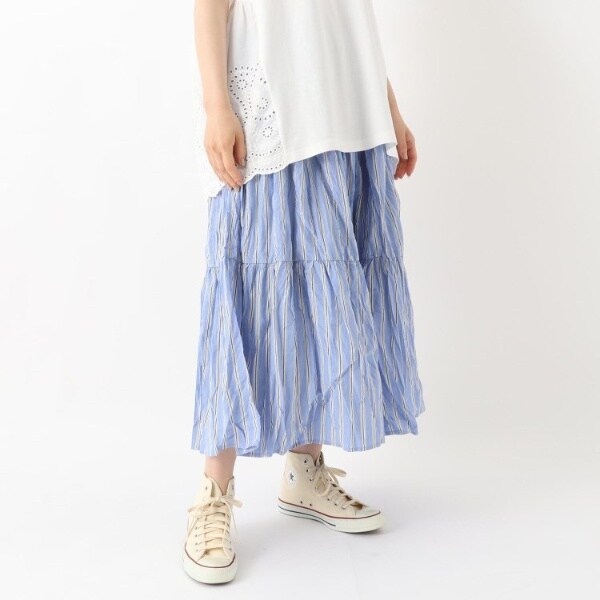 マルチストライプ ティアードスカート | ワンズテラス(one'sterrace