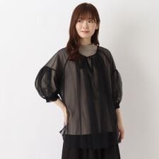 チュール 2WAYプルオーバー