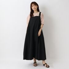 ナイロン ワークジャンパースカート