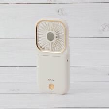 【ハンディ卓上首掛け】ノネ 5WAYハンディファン 2