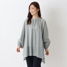 ボイルラグラン ギャザーチュニック