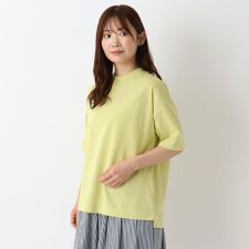 ◆汗じみ防止加工 5分袖プルオーバー