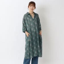 リゾート ピーコックワンピース
