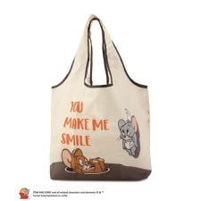 ワンズテラス(one'sterrace)の【ワンズテラスオリジナル】トムとジェリー エコバッグ L