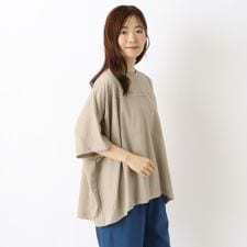 接触冷感 切替ドルマンプルオーバー