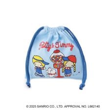 ◆【ワンズテラス限定】サンリオキャラクターズ コットン巾着 パティ＆ジミー