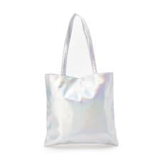 SE メタリック A4フラットトート