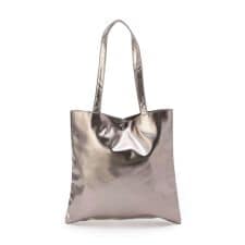 SE メタリック A4フラットトート