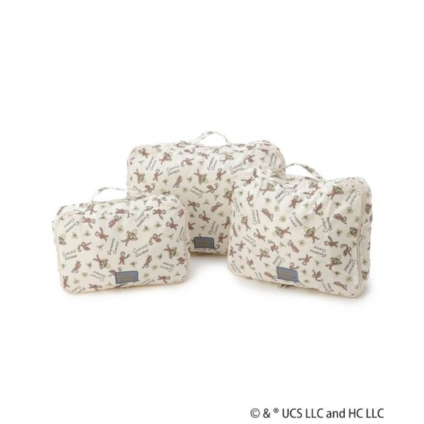 おさるのジョージ トラベルポーチ3点セット | ワンズテラス(one