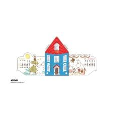 ワンズテラス(one'sterrace)のMOOMIN スライドカレンダー 卓上
