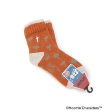 ワンズテラス(one'sterrace)の◆【あったか】MOOMIN ホームソックス フワP ニョロ刺繍花