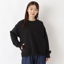 綿裏毛ポケット入りプルオーバー