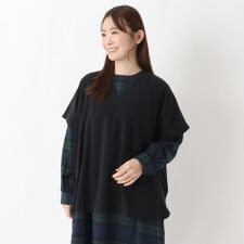 スムースVネックプルオーバーベスト