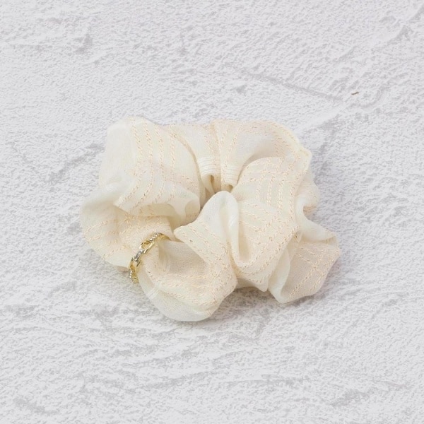 シュシュ オーガンジー リング