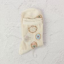 ◆PP 付属付パール調リボン クォーターソックス