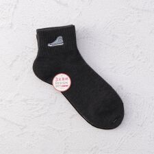 CONVERSE 異柄刺繍ショート 3P クォーターソックス