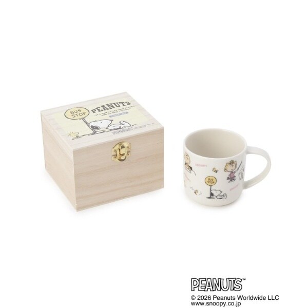 SNOOPY 木箱入マグ 350ml | ワンズテラス(one'sterrace) | マルイ