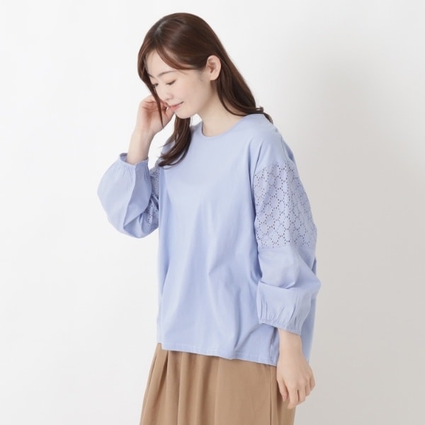 異素材刺繍切替プルオーバー | ワンズテラス(one'sterrace) | マルイ