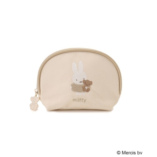 なないろ⭐︎✳︎ハンドメイド✳︎テディベア　ベージュ　ポーチ付きティッシュケース Dick Bruna miffy ティッシュポーチ ゴールド | ワンズテラス(one