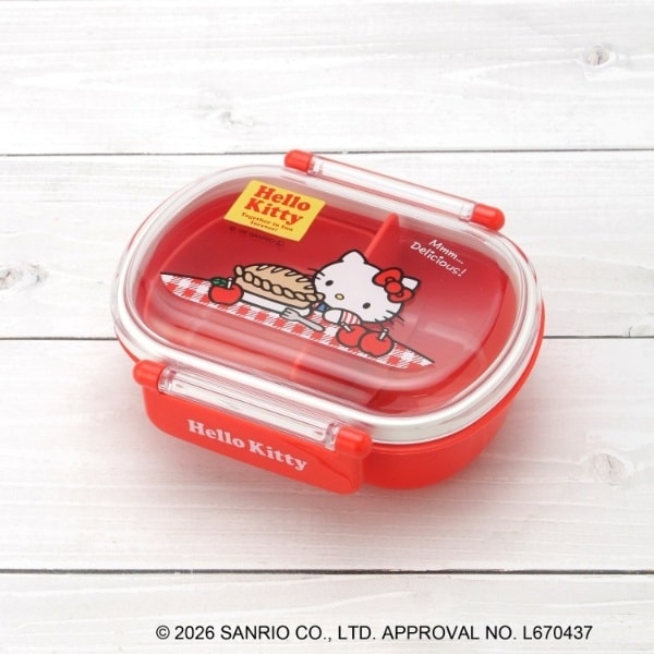 3951ハローキティKFCいちご柄ランチボックスセット 先行販売】ハローキティ タイトランチボックス 360ml | ワンズテラス