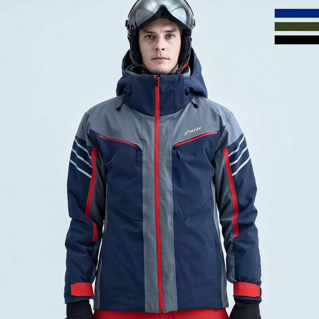 phenix スキーウェア 青 グレー Phenix スキーウェア 男性用 青 楽天市場】phenix スキーウェア