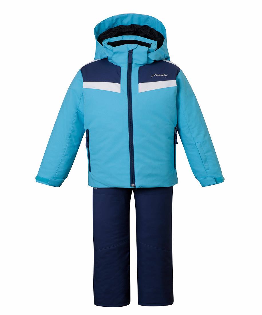 [}C]phenixyKIDSzV Yoke Junior Two-piece uC[NWjAc[s[X/tFjbNXiphenixj NAVY