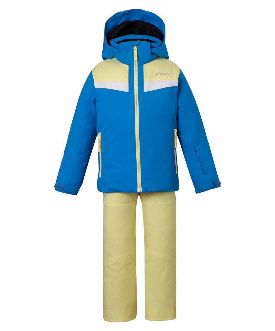 [}C]phenixyKIDSzV Yoke Junior Two-piece uC[NWjAc[s[X/tFjbNXiphenixj YELLOW