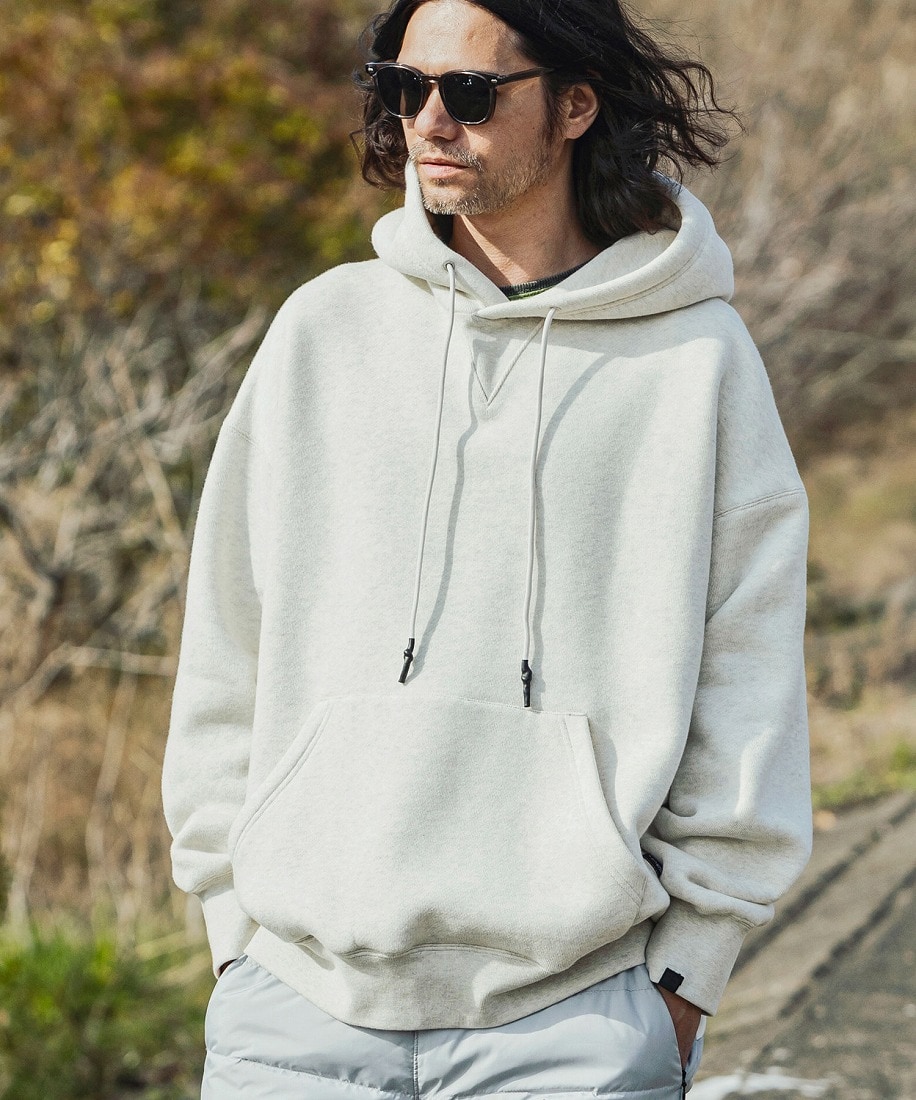 プラスフェニックス（plus phenix）/+phenix ヘビーウェイト スウェット フーディー 蓄熱保温 phenix ヘビーウェイト スウェット フーディー 蓄熱保温 | プラス