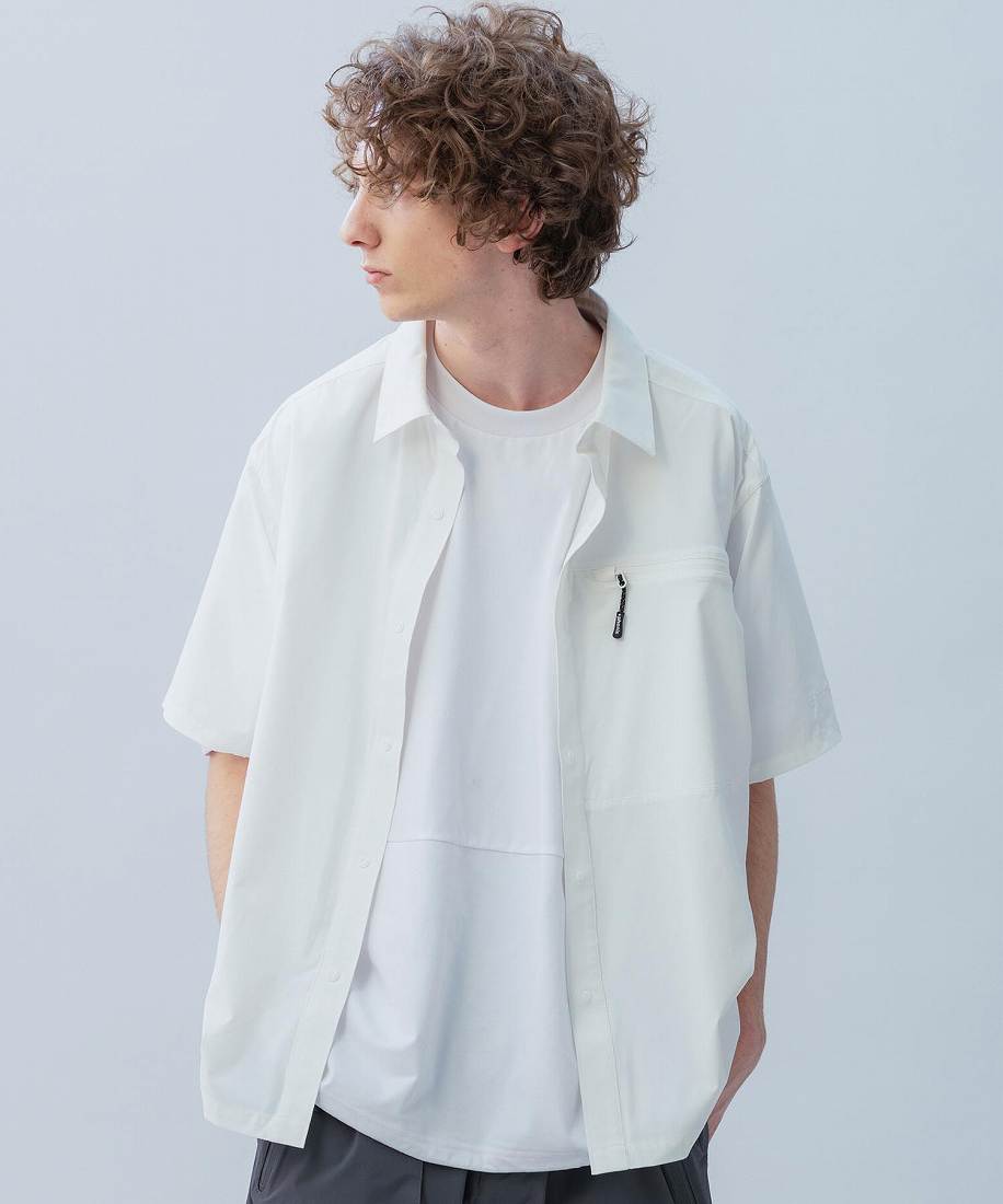 [�}���C] +phenix �G�A�t���[ �V���[�g�X���[�u�V���c/�v���X�t�F�j�b�N�X�iplus phenix�j WHITE