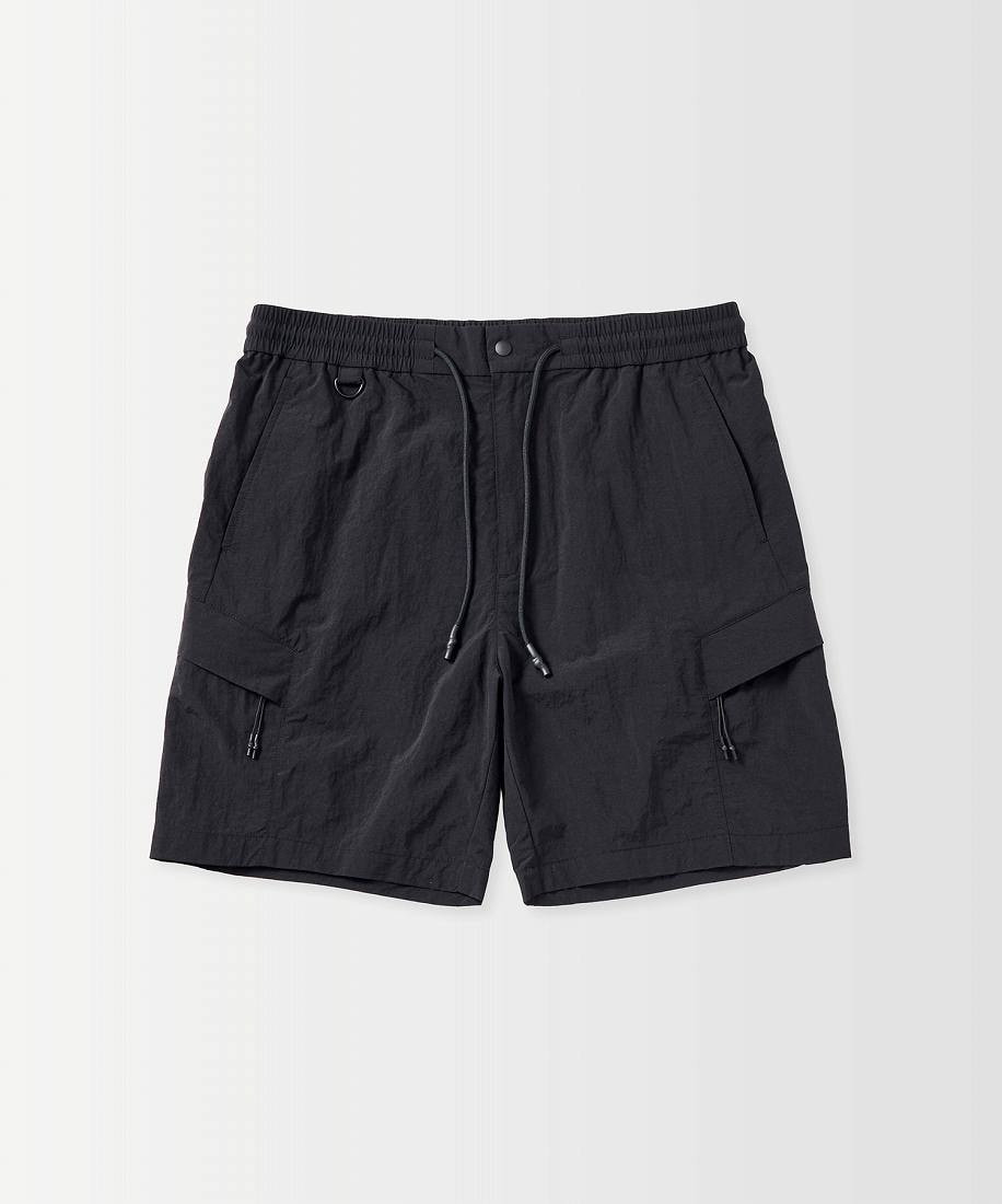 [�}���C] +phenix UTILITY POCKET SHORTS / ���[�e�B���e�B�|�P�b�g �V���[�c/�v���X�t�F�j�b�N�X�iplus phenix�j BLACK