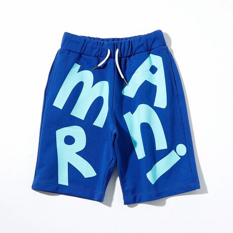 MARNI（マルニ）Kids & Junior ブランドロゴスウェットハーフパンツ 